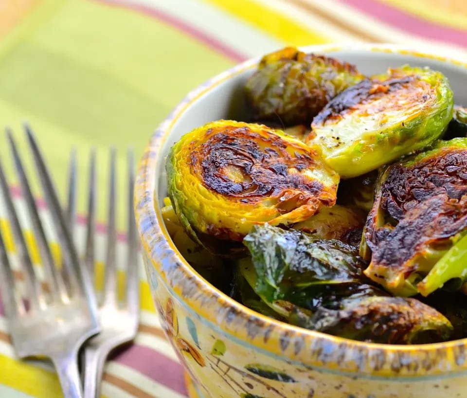 Smashed Brussels Sprouts
